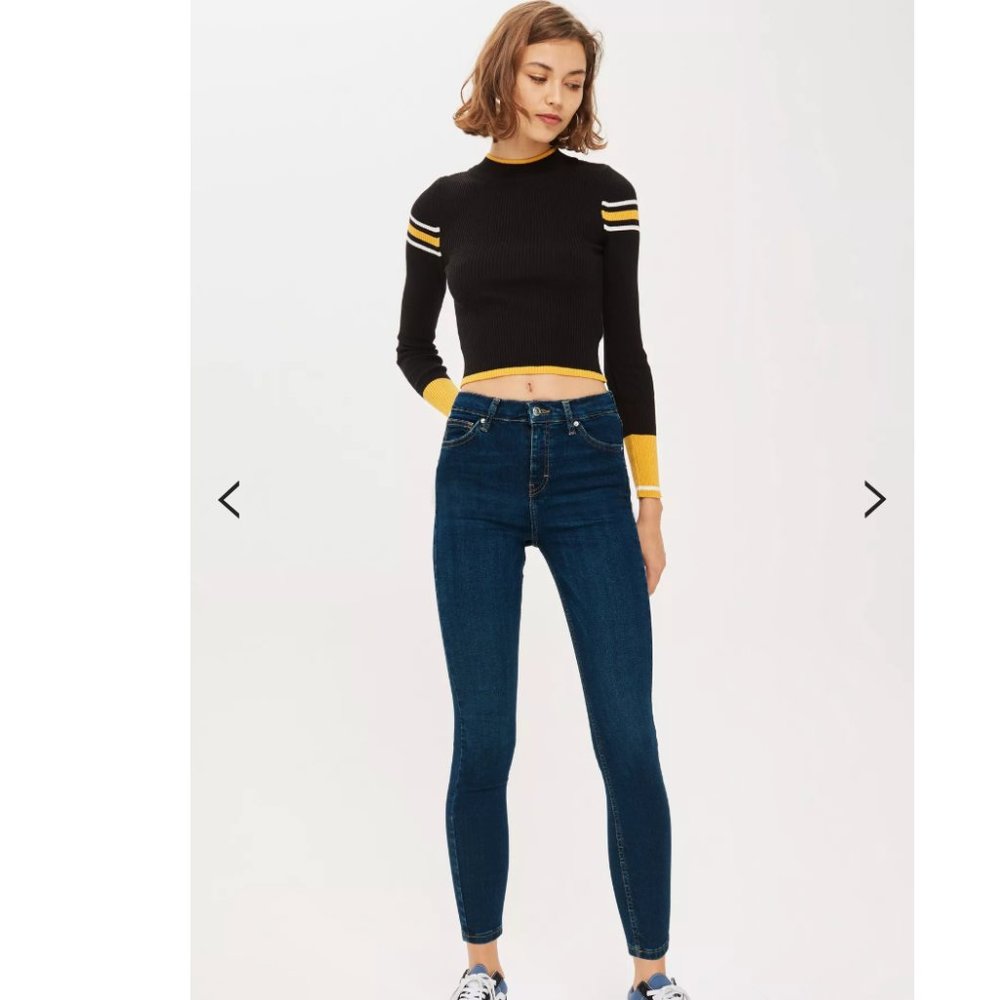 Topshop Moto Jamie High Waist Skinny Jeans